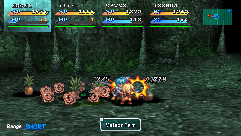 Star Ocean: First Departure screenshot 3 for PSP